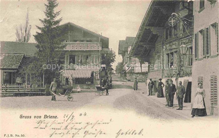 Brienz Brienzersee BE Dorfpartie
