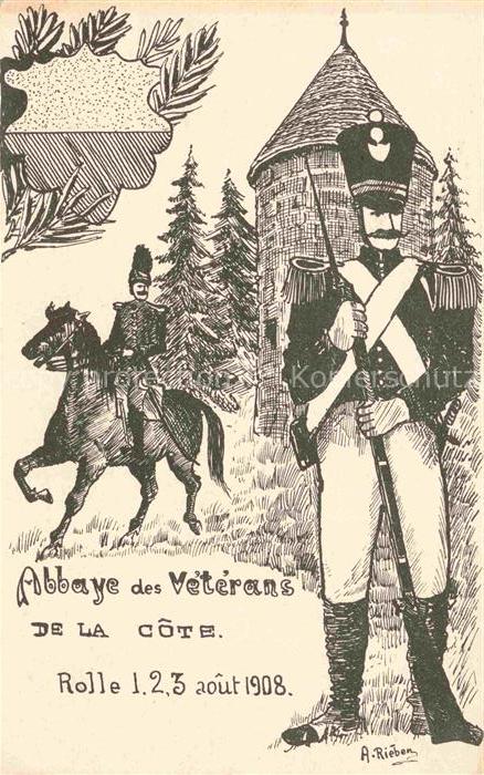 ROLLE  Lac Leman VD Abbaye es Veterans de la Cote