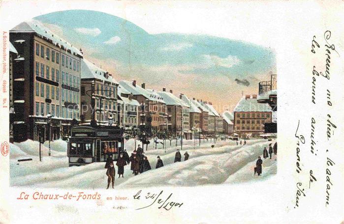 LA CHAUX -DE-FONDS NE en hiver