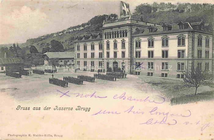 BRUGG AG Kaserne Brugg Militaerpost