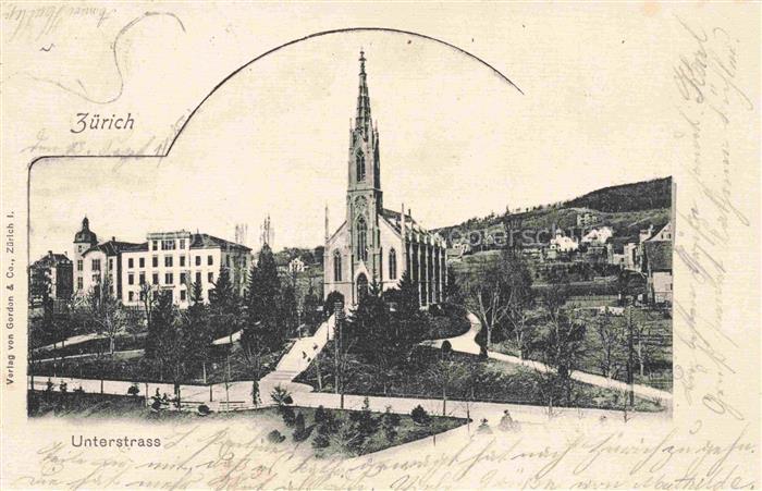 ZueRICH  ZH Unterstrass Kirche