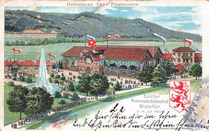 WINTERTHUR  ZH Zuercher Kantonalschuetzenfest