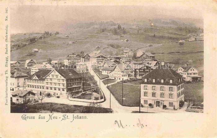 Neu St Johann Nesslau Toggenburg SG Panorama