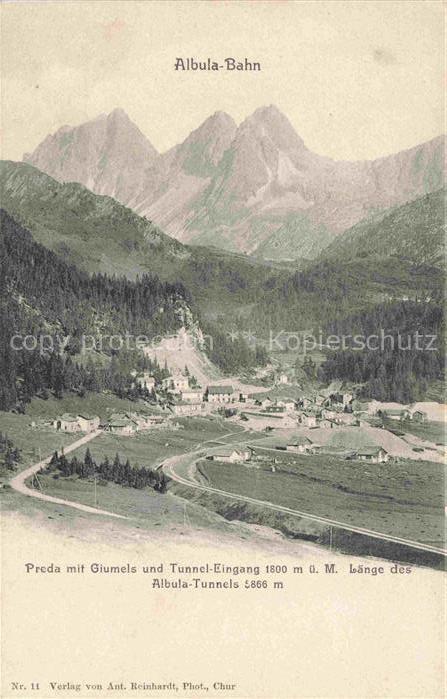 Albulabahn Berguen GR Panorama