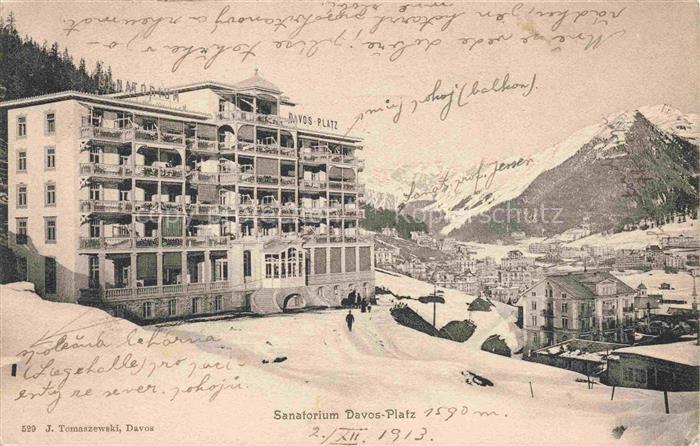 DAVOS GR Sanatorium Davos Platz