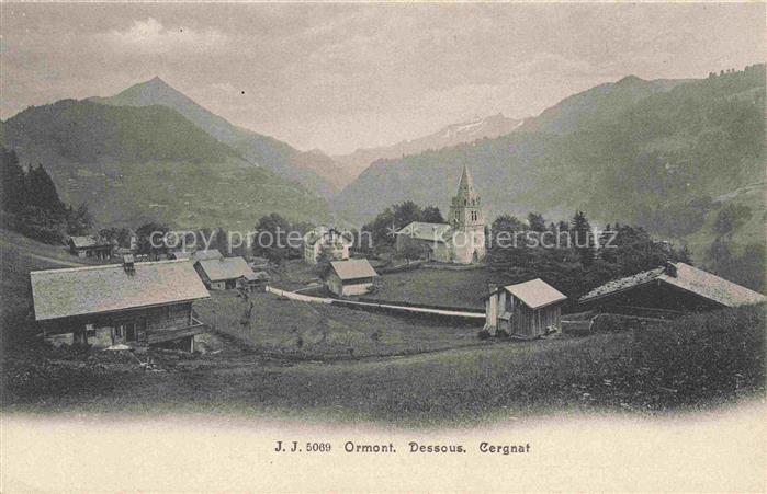 Ormont-Dessous Les Diablerets AIGLE VD Dessous Cergnat