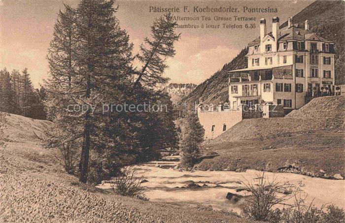 Pontresina Maloja GR Patisserie Kochendoerfer