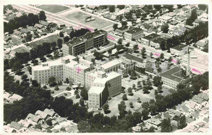 MILWAUKEE  Wisconsin USA Hospital Fliegeraufnahme