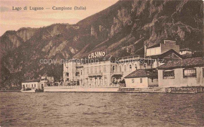 Campione d Italia Lagi di Lugano Lombardia  IT Casino