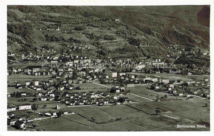 BELLINZONA TI Fliegeraufnahme