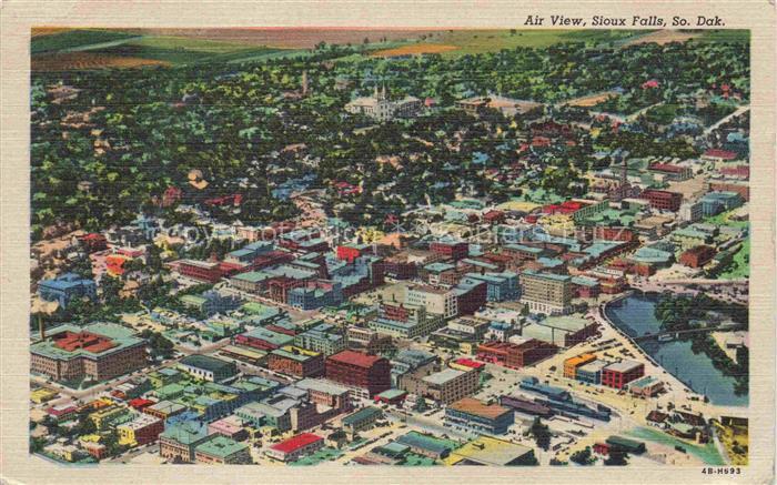 Sioux Falls South Dakota USA Fliegeraufnahme