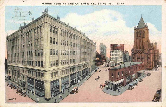 Minnesota City Hamm Building and St Peter et St Paul