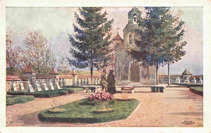 WIEN AT Kriegsgraeber Fuersorge Kriegerfriedhof Klecie