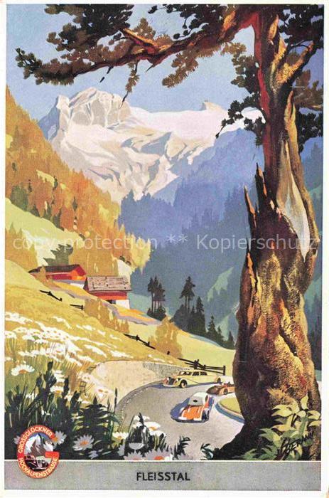 Grossglockner Gross-Glockner 3798m Kaernten AT Hochalpenstrasse