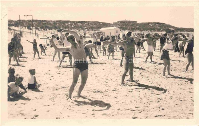 LANGEOOG Nordseebad Strandpartie