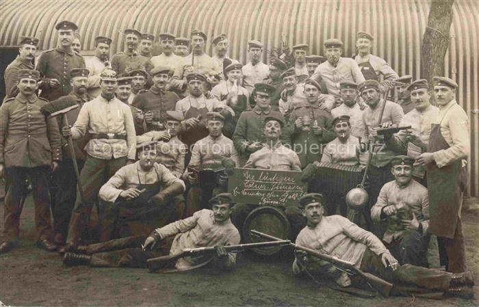 Oberhofen  Oberhoffen-sur-Moder Alsace 67 Bas-Rhin Gruppenaufnahme Soldatenkompa