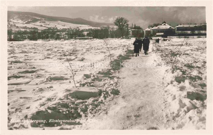 Klosterneuburg Eisstoss uebergang