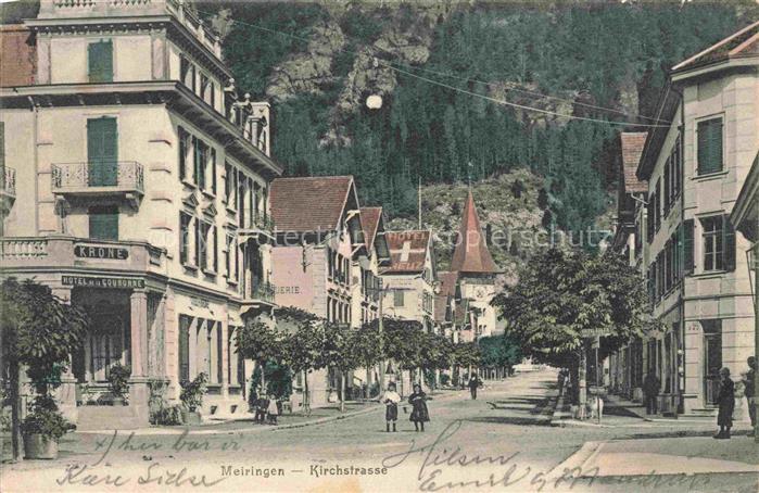 Meiringen Oberhasli BE Kirchstrasse