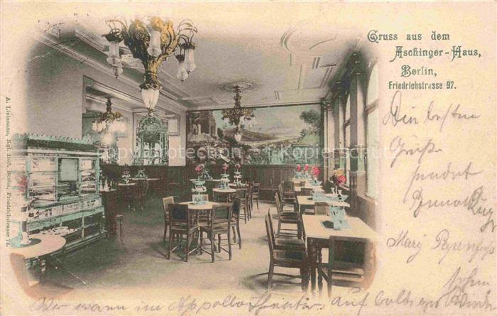 BERLIN  CITY Aschinger Haus