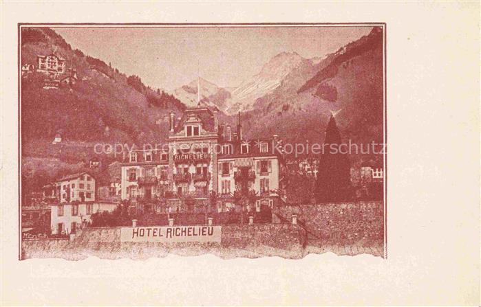 Territet Montreux VD Hotel Richelieu