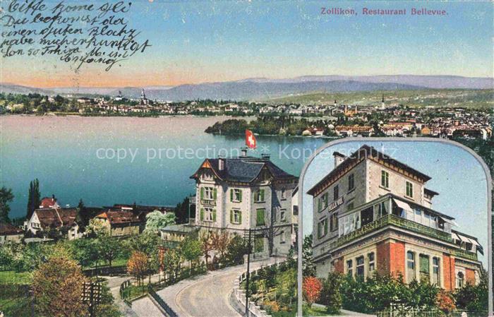 Zollikon Zuerich ZH Panorama Restaurant Bellevue