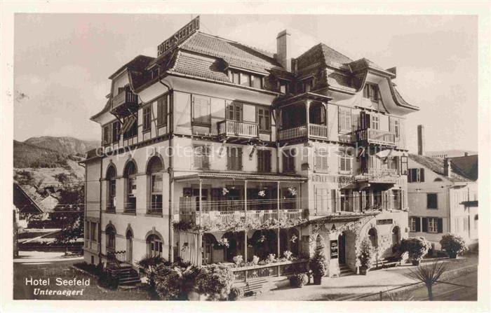 Unteraegeri Unter-Aegeri ZG Hotel Seefeld