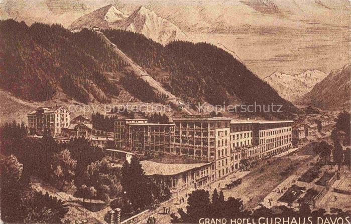 DAVOS GR Grand Hotel Curhaus Davos