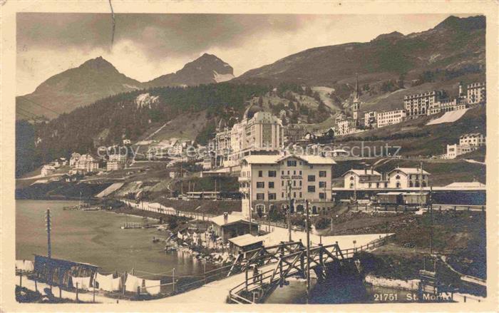 St Moritz  SANKT MORITZ GR Panorama