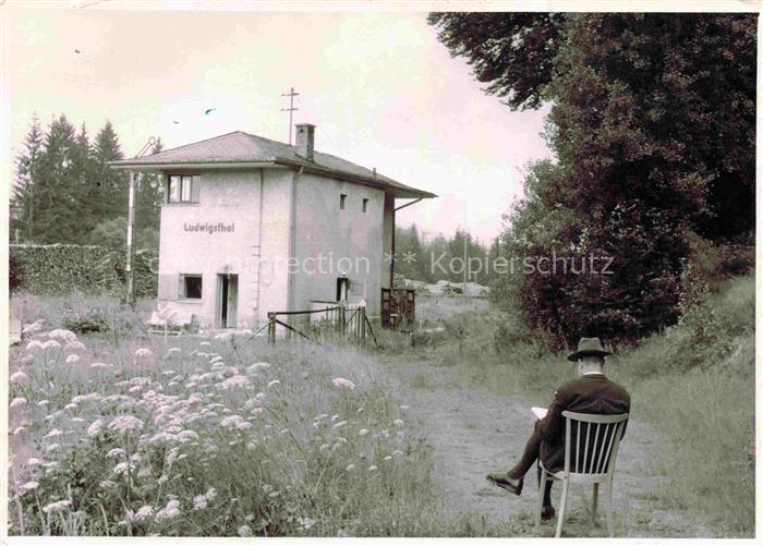 Ludwigsthal Lindberg Regen Bayern Bahnwaerterhaus