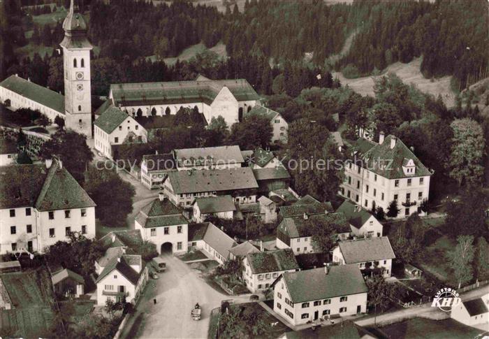 Rottenbuch Ammer Oberbayern Weilheim-Schongau Bayern Fliegeraufnahme