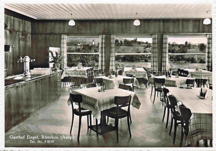 Ruemikon Zurzach AG Gasthof Engel Gastraum