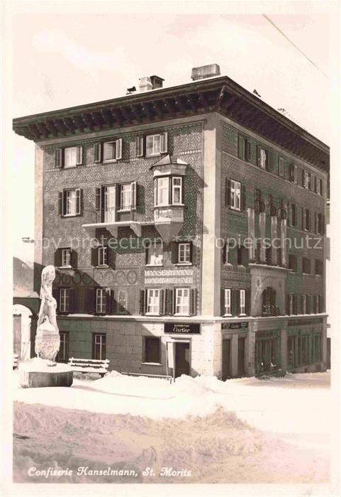 St Moritz  SANKT MORITZ GR Confiserie Hanselmann