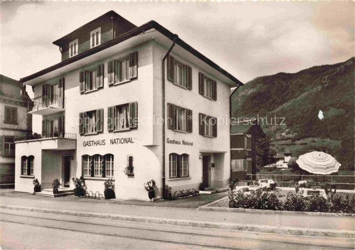 Brunnen  SZ Gasthaus National
