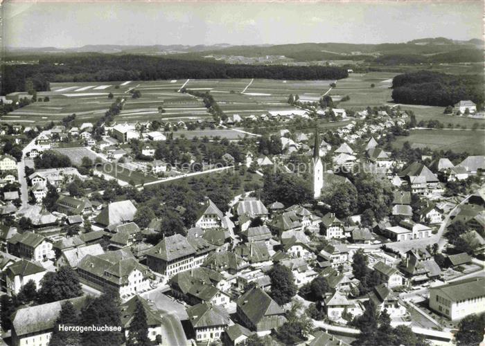 Herzogenbuchsee Wangen BE Fliegeraufnahme