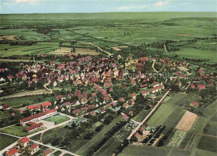 Ergenzingen Rottenburg Neckar BW Fliegeraufnahme