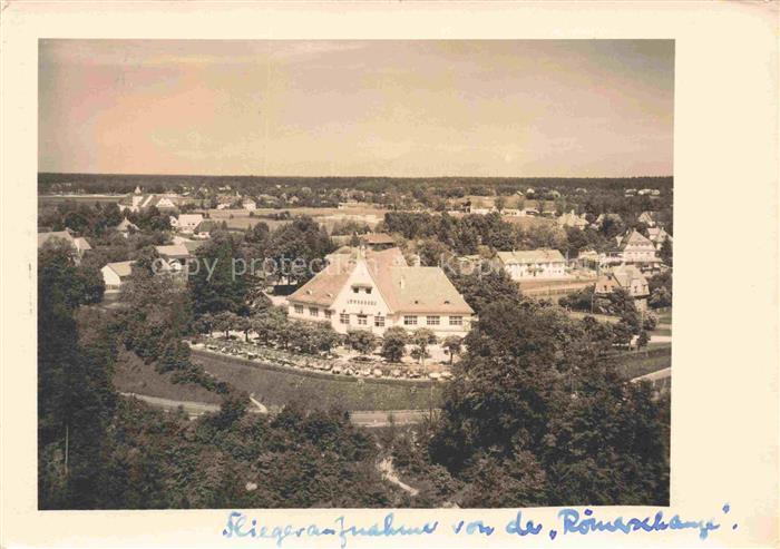 Gruenwald  Muenchen Roemerschanze Gaststaetten Fliegeraufnahme