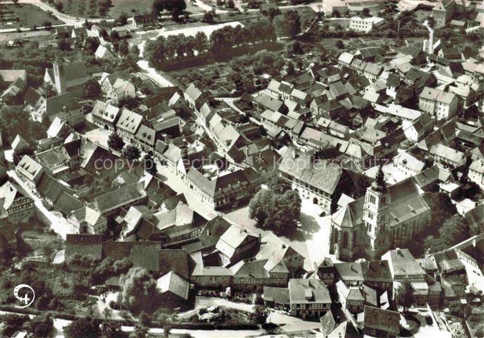 Koenigsberg Hassberge Bayern Fliegeraufnahme