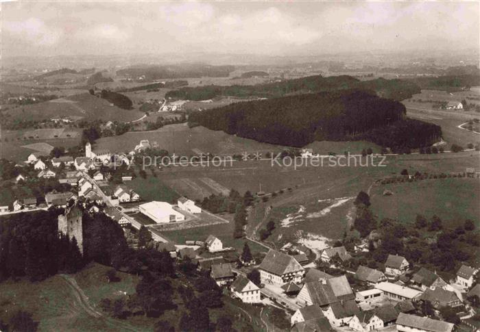 Neuravensburg Wangen Allgaeu BW Fliegeraufnahme