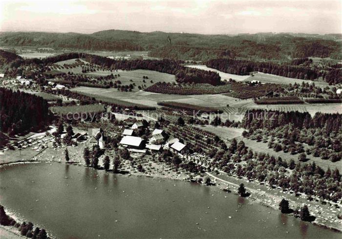 Schleinsee Kressbronn Bodensee BW Fliegeraufnahme