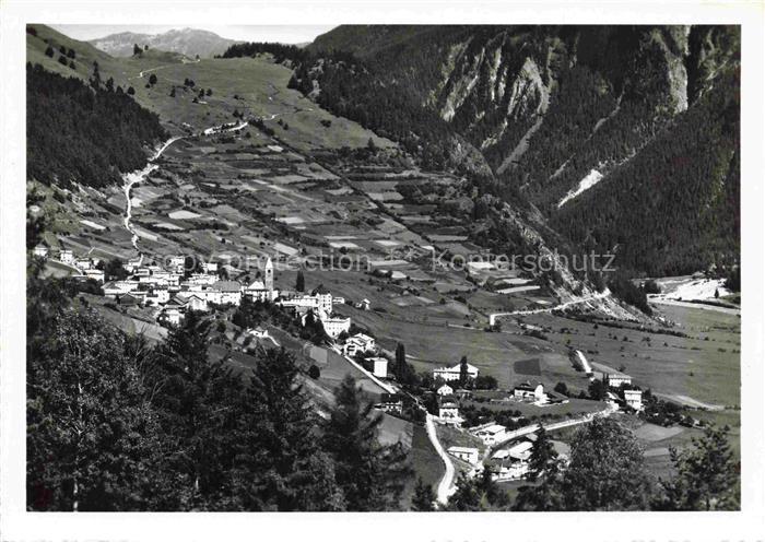 Ramosch Inn GR Fliegeraufnahme