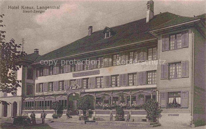 LANGENTHAL Aarwangen BE Hotel Kreuz