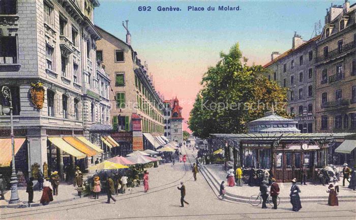 GENEVE Genf GE Place du Molard