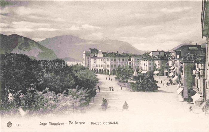 Pallanza Lago Maggiore Piemonte IT Piazza Garibaldi