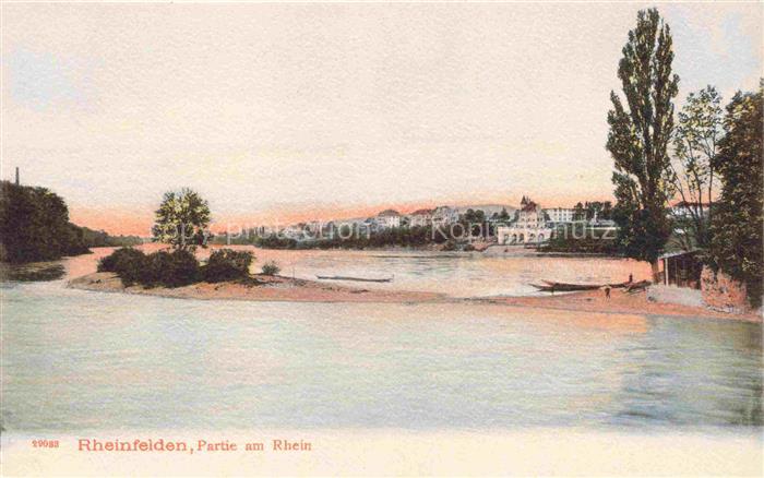 RHEINFELDEN AG Partie am Rhein