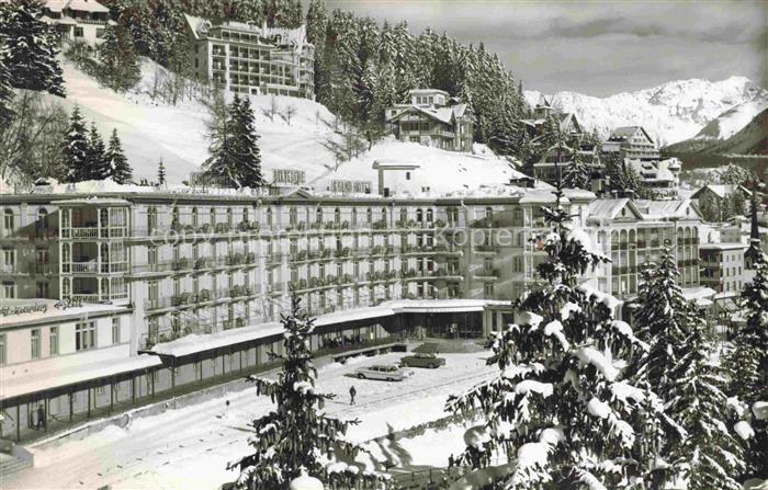 DAVOS GR Grand Hotel Belvedere Wintersportplatz Alpen