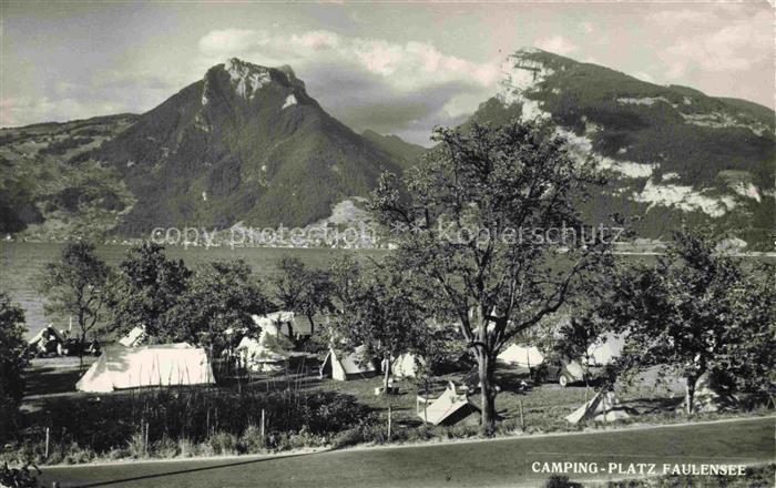SPIEZ Thunersee Niedersimmental BE Campingplatz Faulensee am Thunersee