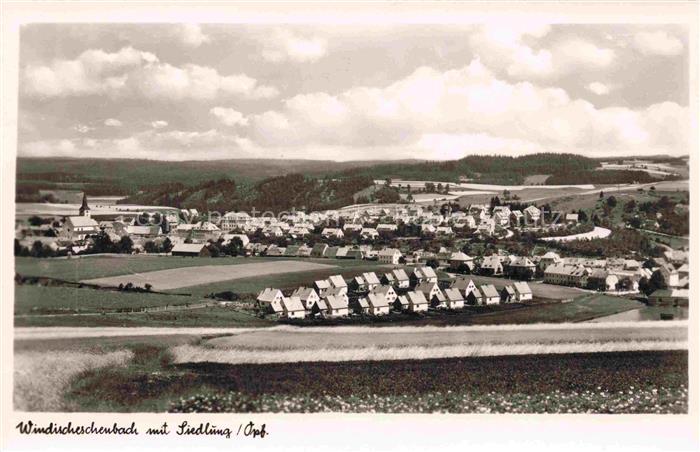 Windischeschenbach Neustadt Waldnaab Bayern Panorama mit Siedlung