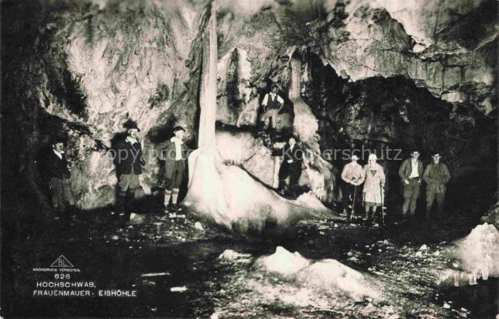 Hochschwab 2278m Tragoess Steiermark AT Frauenmauer Eishoehle