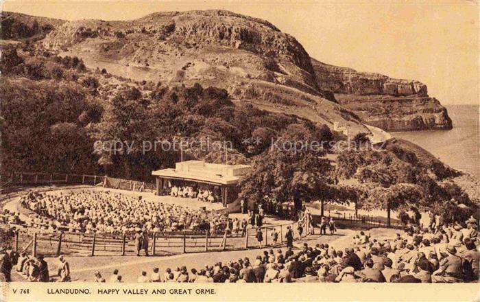 Llandudno Wales UK Happy Valley and Great Orme