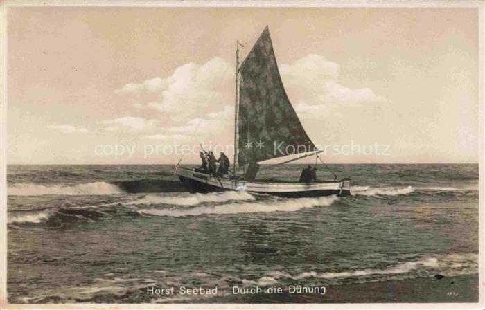 HORST  Seebad Niechorze PL Fahrt durch die Duenung